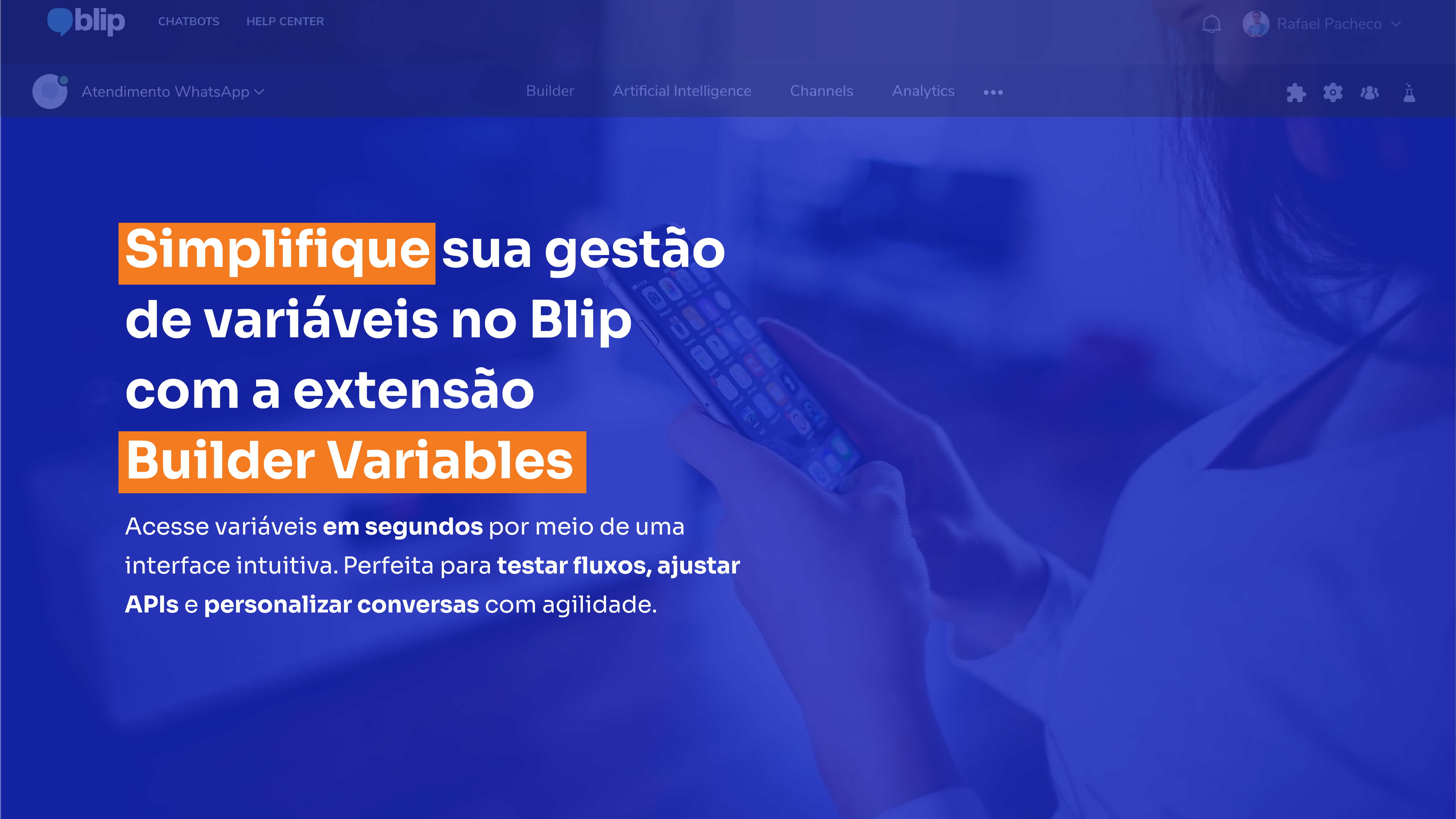 Builder Variables screenshot